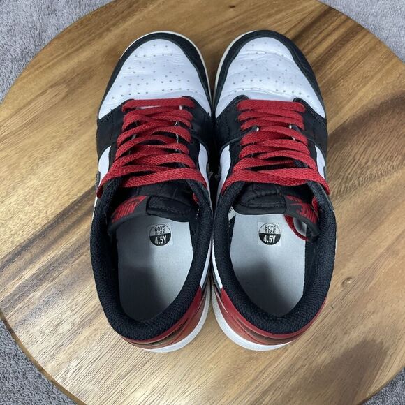 Nike Air Jordan 1 Retro Low OG White/Red CZ0858-106 Shoes 4.5Y Women's Size 6 - Picture 7 of 9